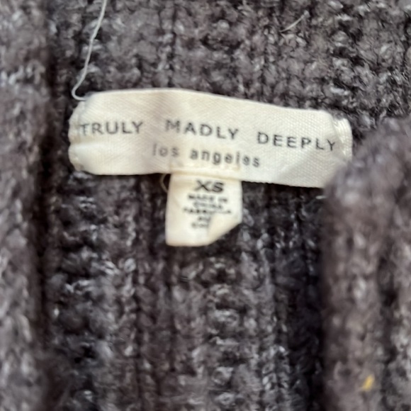 TRULY MADLY DEEPLY • Open Front Cardigan - Picture 2 of 3